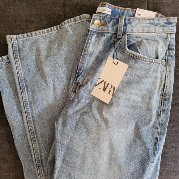 Zara Z1975 Full Length Straight Jeans - Picture 2 of 4
